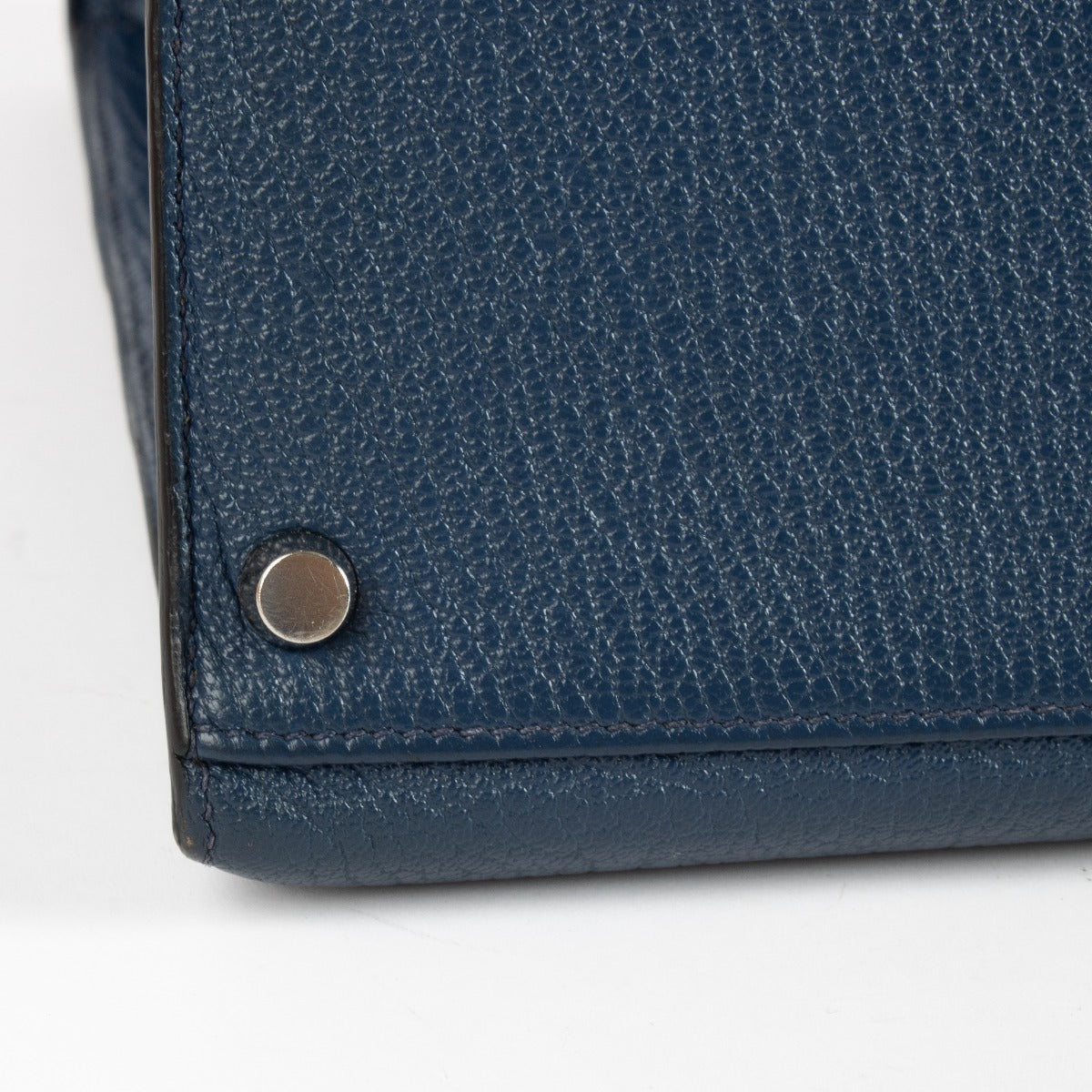 Hermès Kelly 35 Bleu De Malte Chevre Coromandel PHW