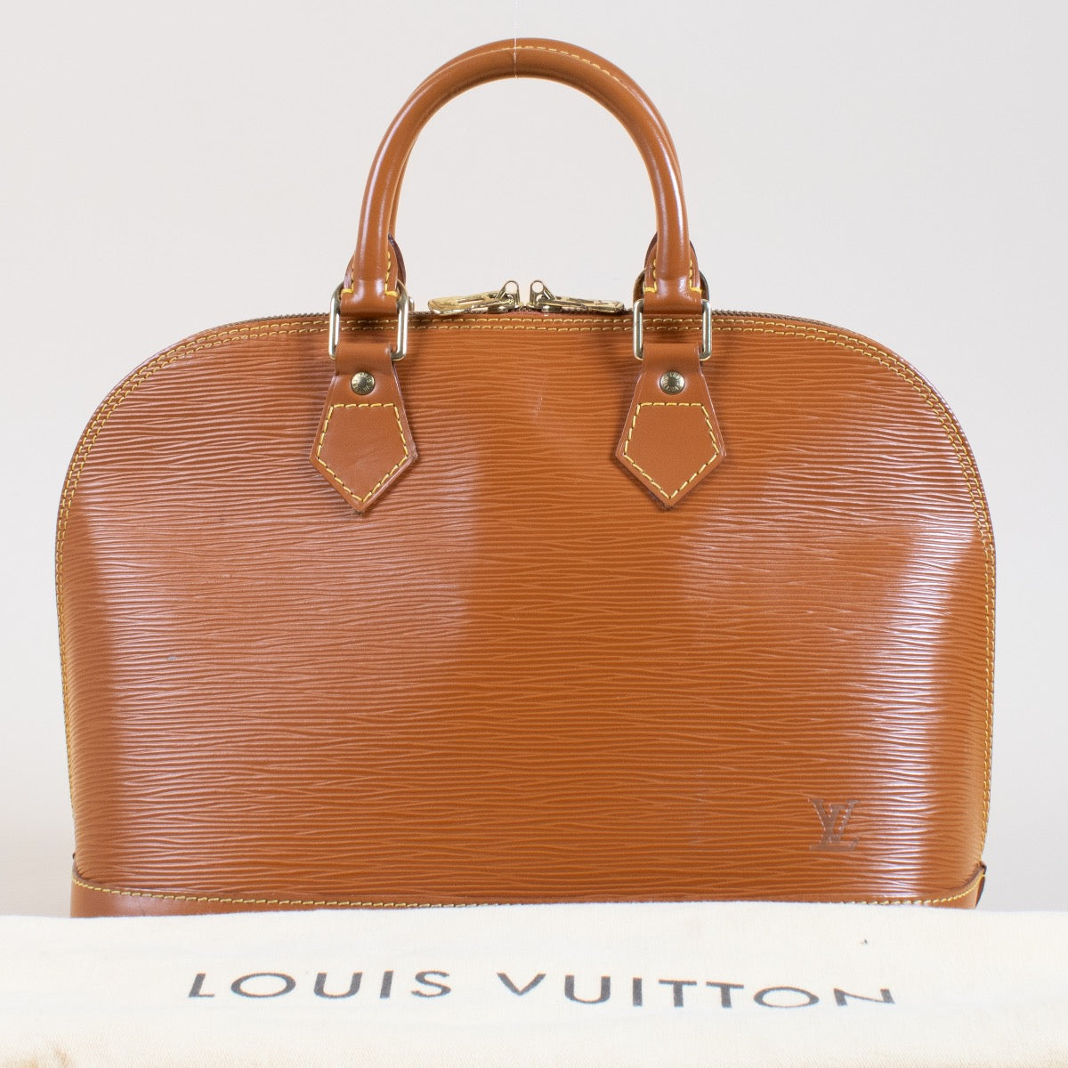 Shop 100% authentic second hand Louis Vuitton Cannelle Epi Alma PM Bag on Labellov.com