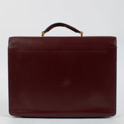 Shop 100% authentic second hand Cartier Burgundy Vintage Briefcase on Labellov.com