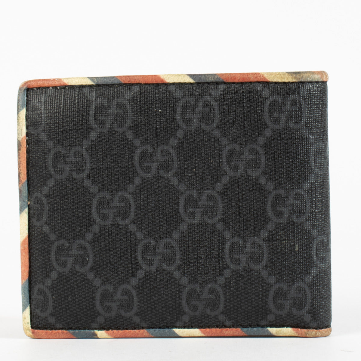 Gucci Black GG Supreme 'Via Dei Condotti' Wallet