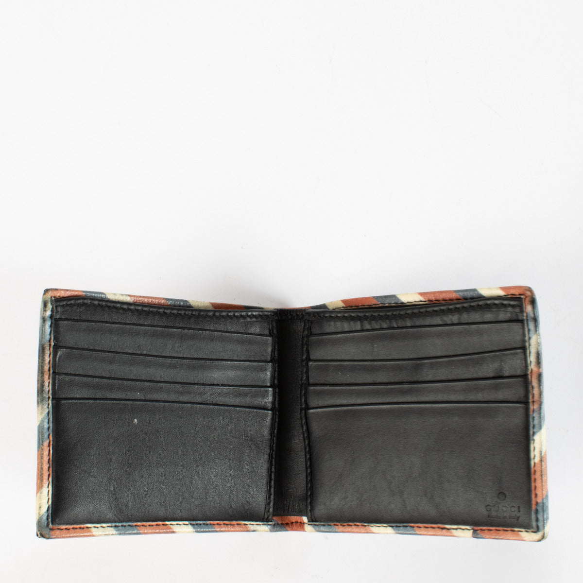 Gucci Black GG Supreme 'Via Dei Condotti' Wallet
