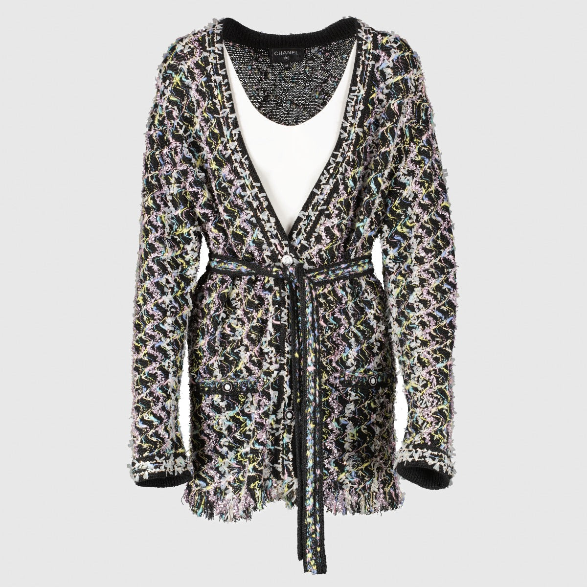 Authentic second hand Chanel Multicolor Cardigan on Labellov.com