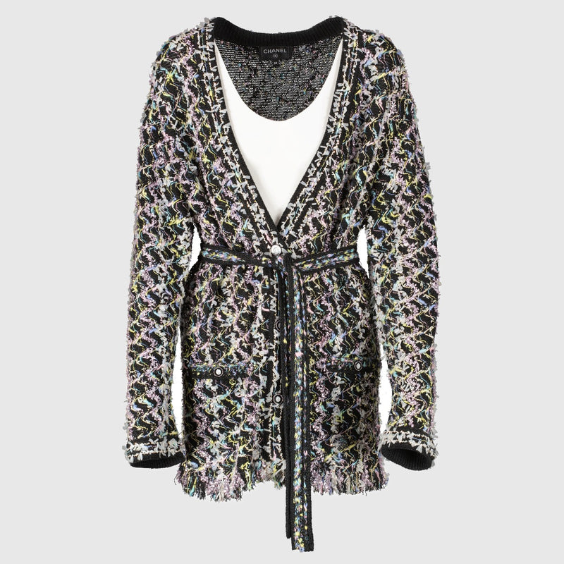 Authentic second hand Chanel Multicolor Cardigan on Labellov.com