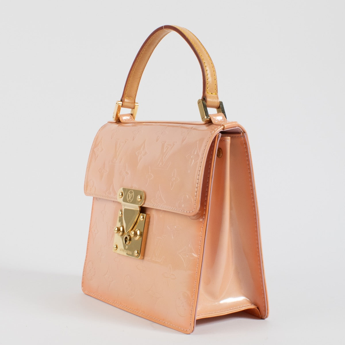Shop 100% authentic second hand Louis Vuitton Pink Monogram Vernis Spring Street Bag on Labellov.com