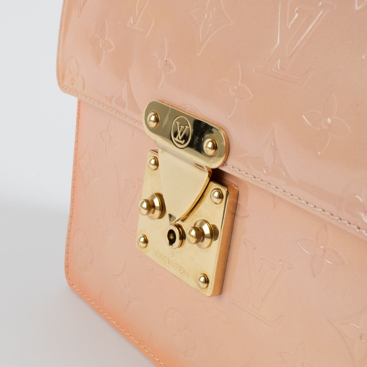 Shop 100% authentic second hand Louis Vuitton Pink Monogram Vernis Spring Street Bag on Labellov.com