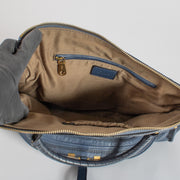 Shop 100% authentic second hand Chloé Blue Large Marcie Bag on Labellov.com