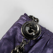 Shop 100% authentic second hand Gucci Purple Pleated Clutch on Labellov.com