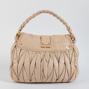 Shop 100% authentic second hand Miu Miu Beige Matelasse Bag on Labellov.com