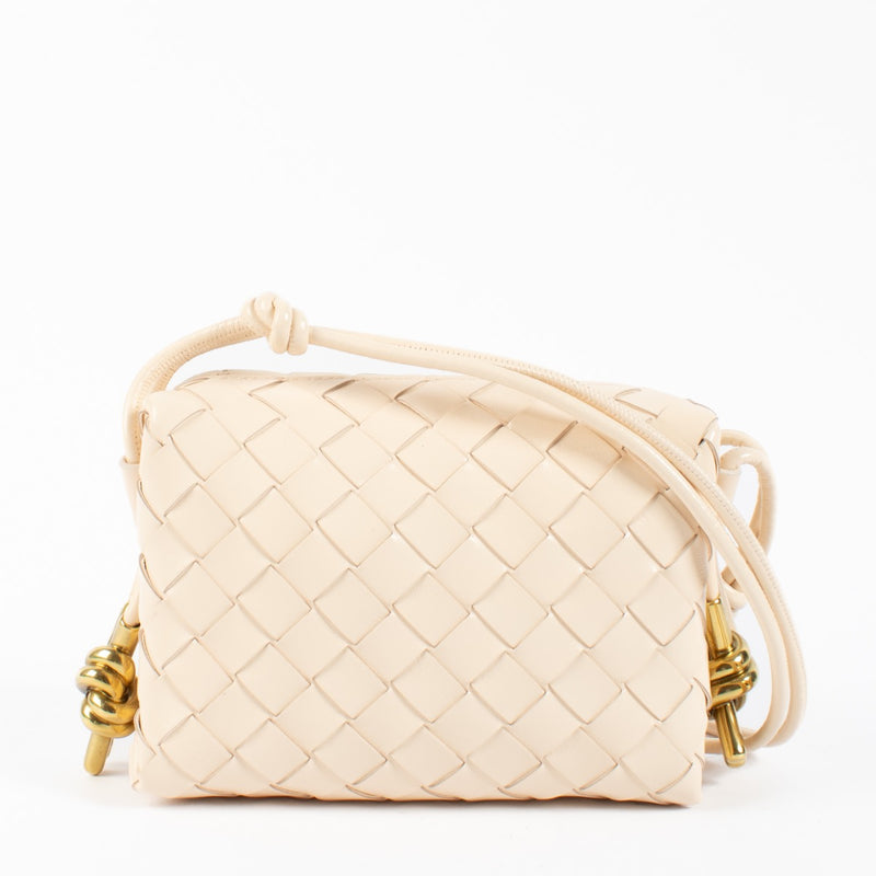 Authentic second hand Bottega Veneta Macaroon Mini Loop Metal Knots on Labellov.com