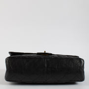 Authentic second hand Chanel Black Maxi 2.55 Bag on Labellov.com