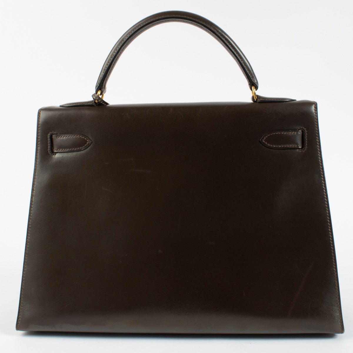 Hermès Vintage Kelly 32 Marron, hermes kelly brown vintage, hermes kelly 32 box, hermes kelly sellier 32 veau box