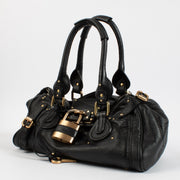 Chloe Black Padlock Bag