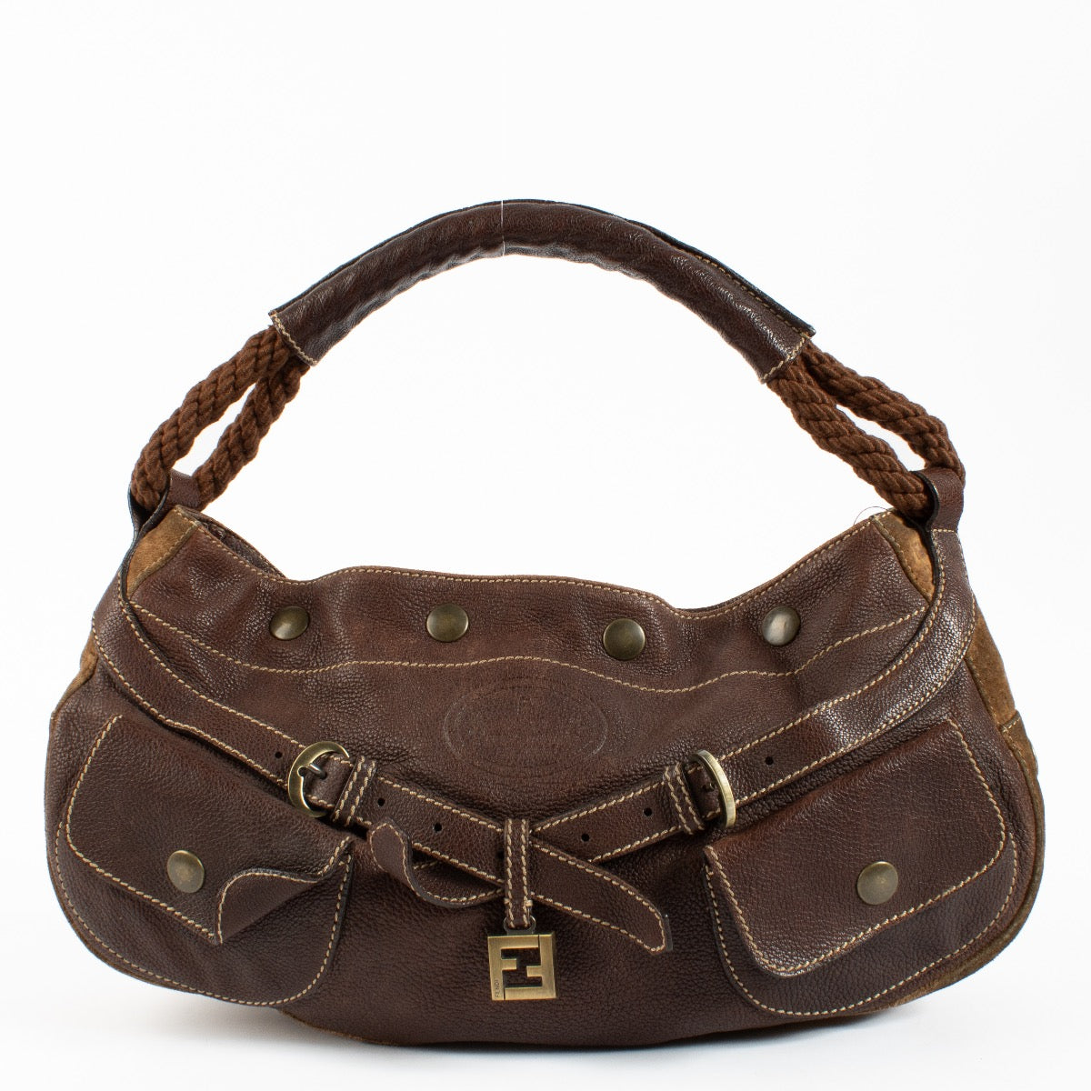 Authentic second hand Fendi Brown Shoulder Bag on Labellov.com