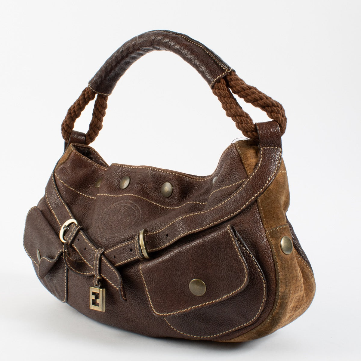 Authentic second hand Fendi Brown Shoulder Bag on Labellov.com