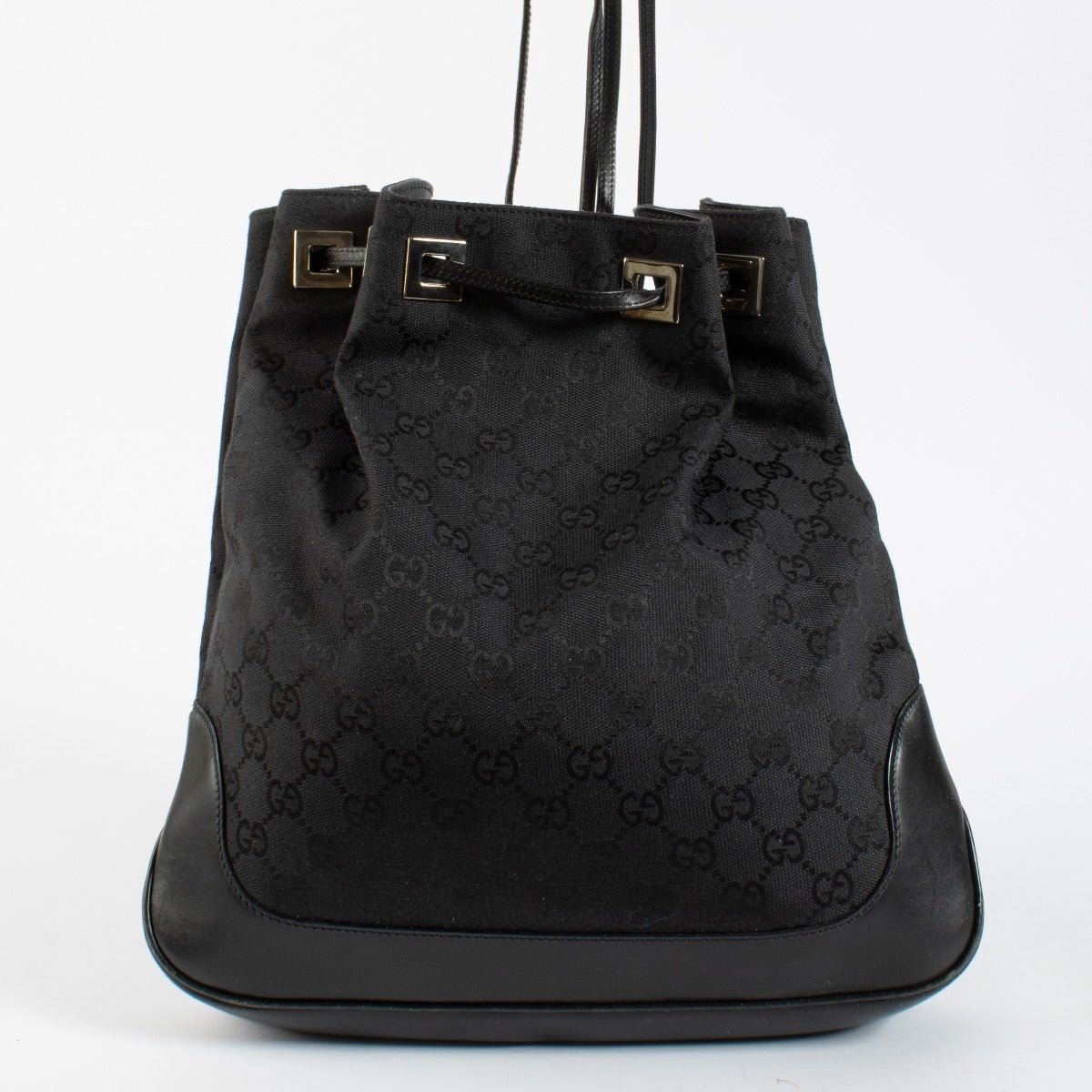 Authentic second hand Gucci Black Backpack on Labellov.com