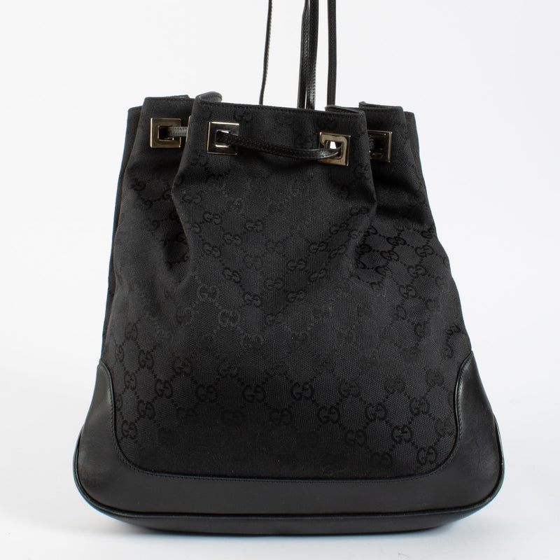Authentic second hand Gucci Black Backpack on Labellov.com