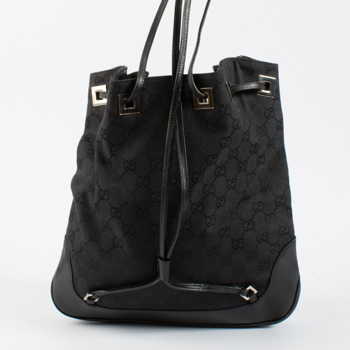 Authentic second hand Gucci Black Backpack on Labellov.com