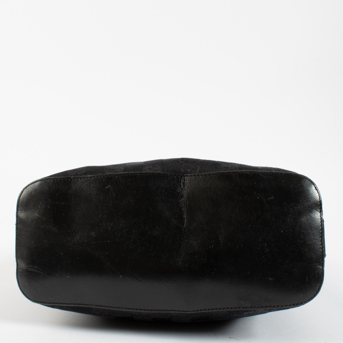 Authentic second hand Gucci Black Monogram Shoulder Bag on Labellov.com
