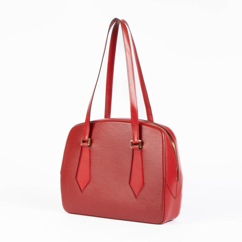 Shop this authentic Louis Vuitton Red Epi Leather Shoulder Bag pre-loved on Labellov.com