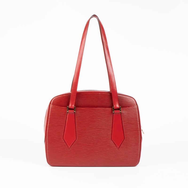 Shop this authentic Louis Vuitton Red Epi Leather Shoulder Bag pre-loved on Labellov.com