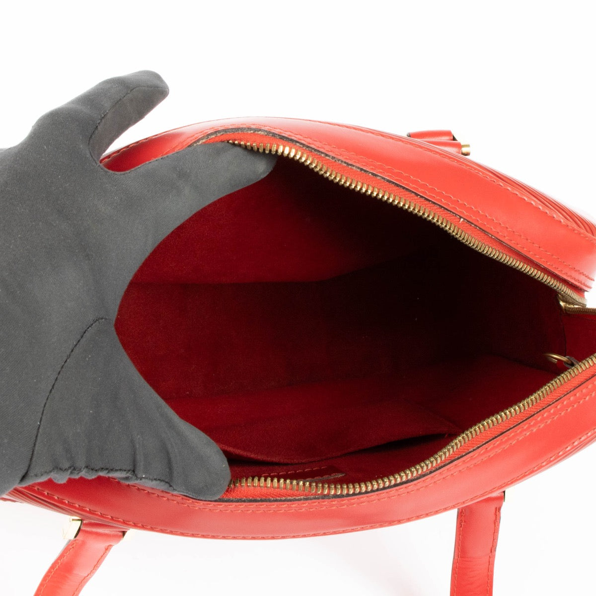 Louis Vuitton Red Epi Leather Shoulder Bag – Labellov