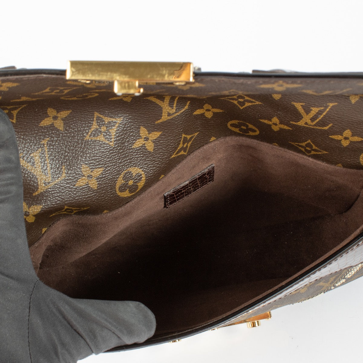 Shop 100% authentic second hand Louis Vuitton Python/Alligator Monogramissime Bag on Labellov.com