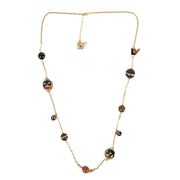 Authentic second hand Louis Vuitton Gold crystal Wood ball Long Necklace on Labellov.com
