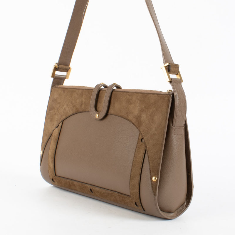 Authentic Preloved Delvaux Brown Alice Bag on labellov.com