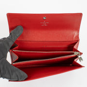 Authentic second hand Louis Vuitton Red Epi Leather Wallet on Labellov.com