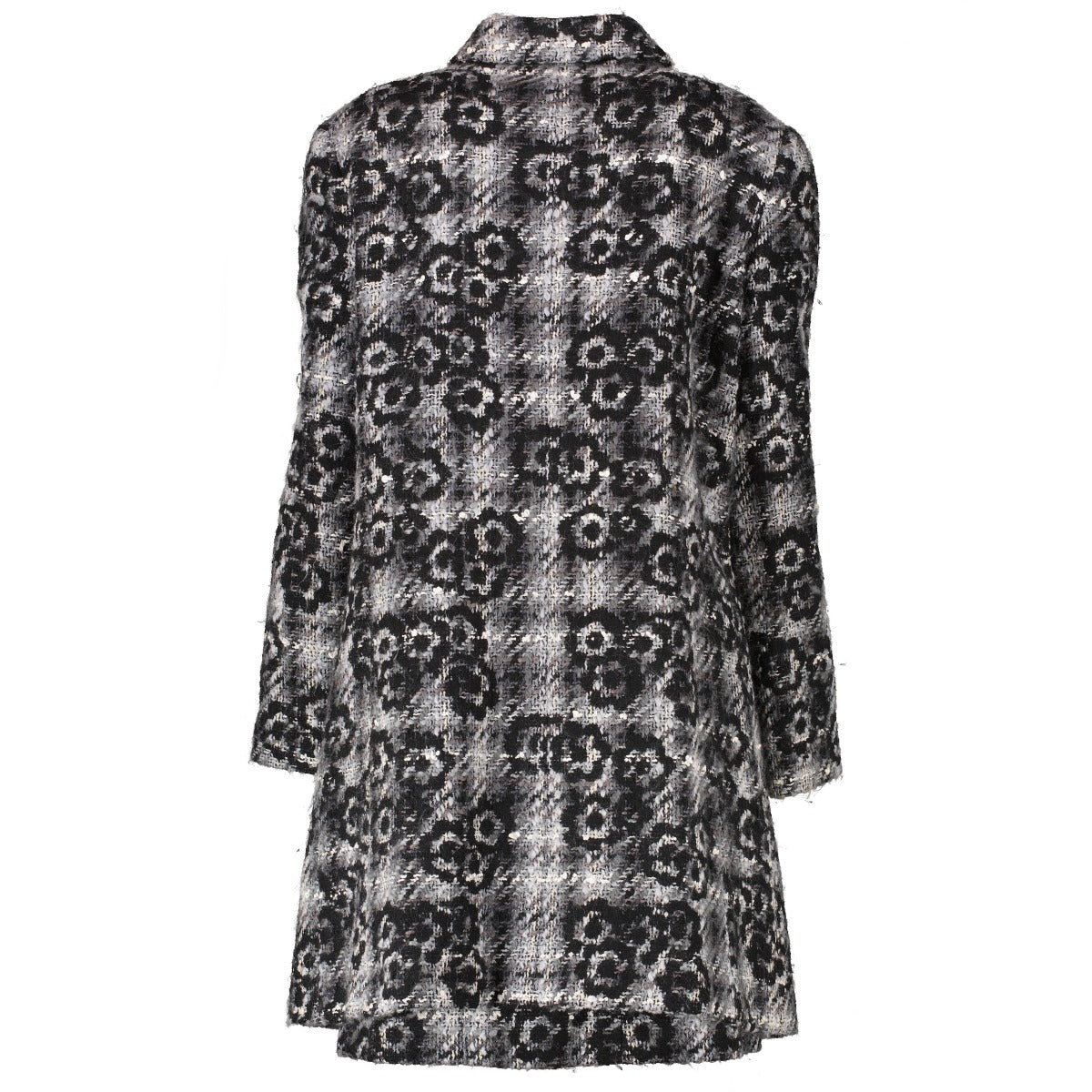 Chanel 05A Grey Tweed Jacket/Skirt/Hat Set - Size FR40