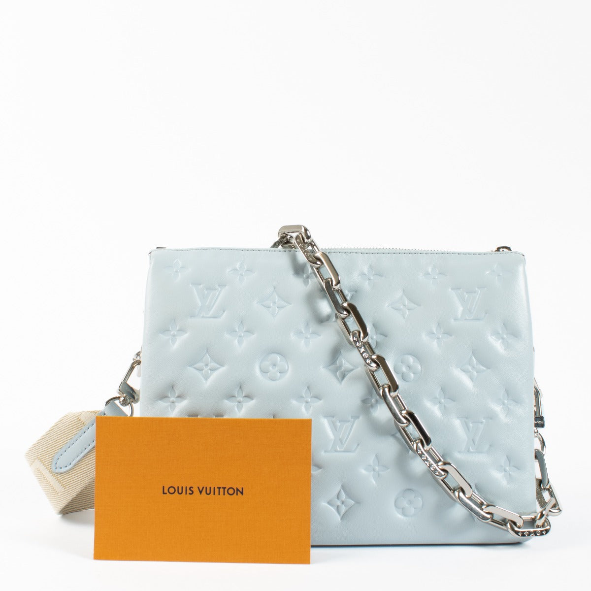 Louis Vuitton Ice Blue Coussin PM