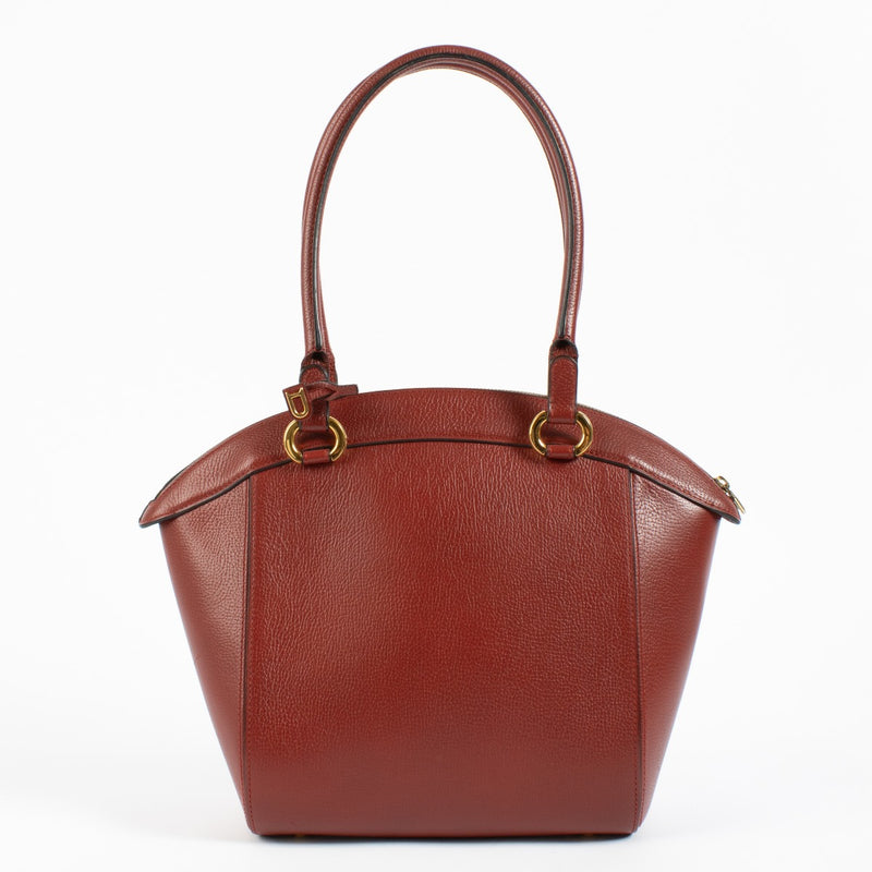 Delvaux Red Leather Charme Bag