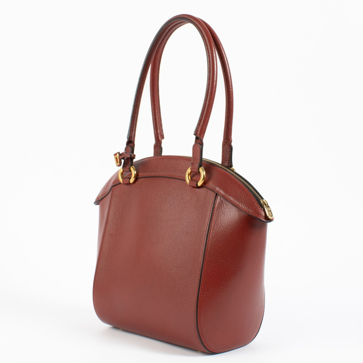 Sac Charme Delvaux en cuir rouge