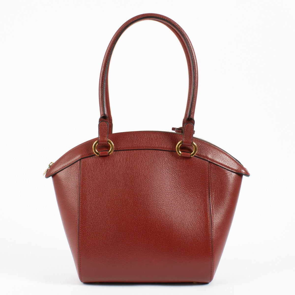 Sac Charme Delvaux en cuir rouge