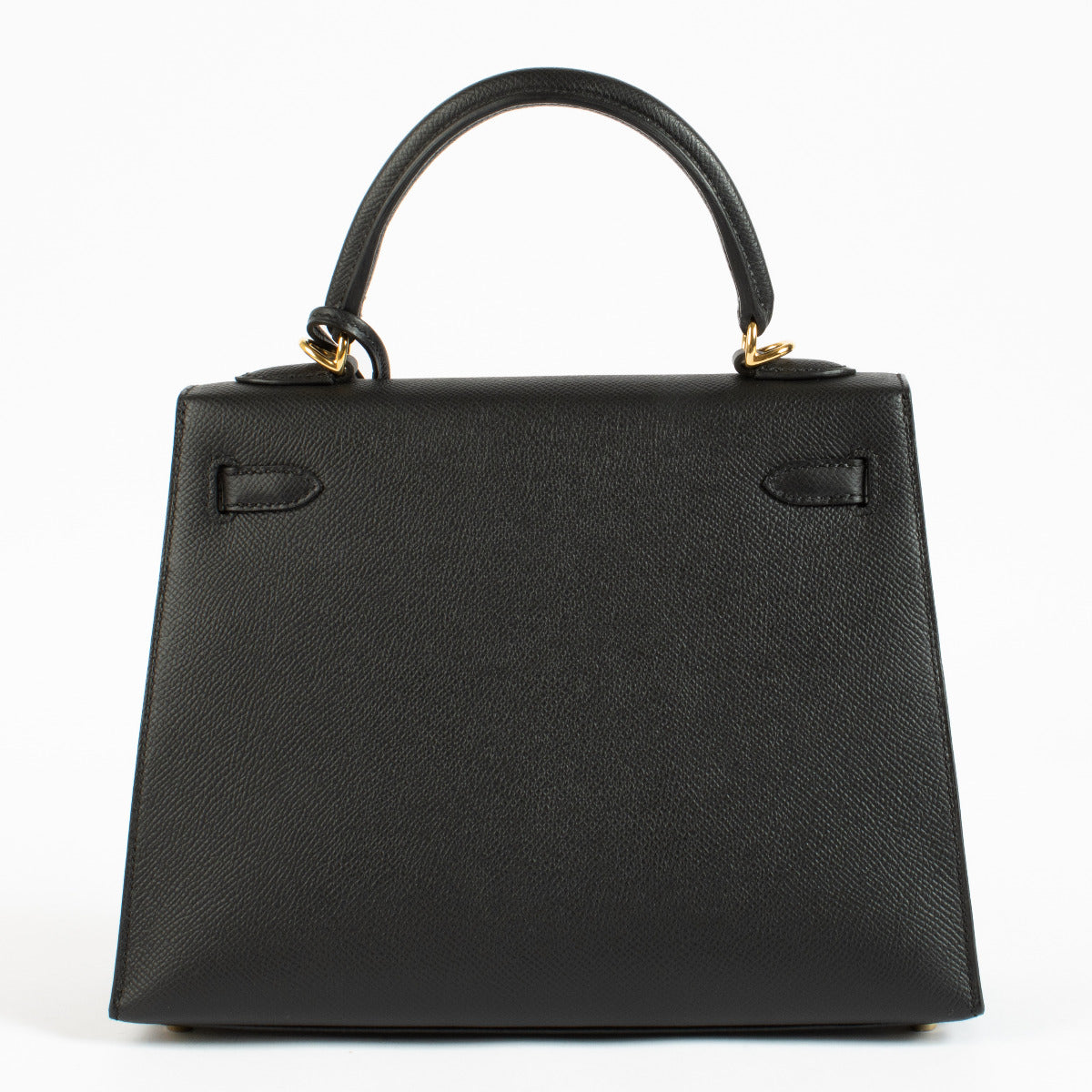 Hermès Kelly 25 Black Epsom GHW