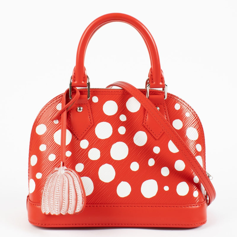 Louis Vuitton x Yayoi Kusama Red Alma BB Bag