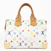 Louis Vuitton Murakami White Monogram Multicolore Speedy 30