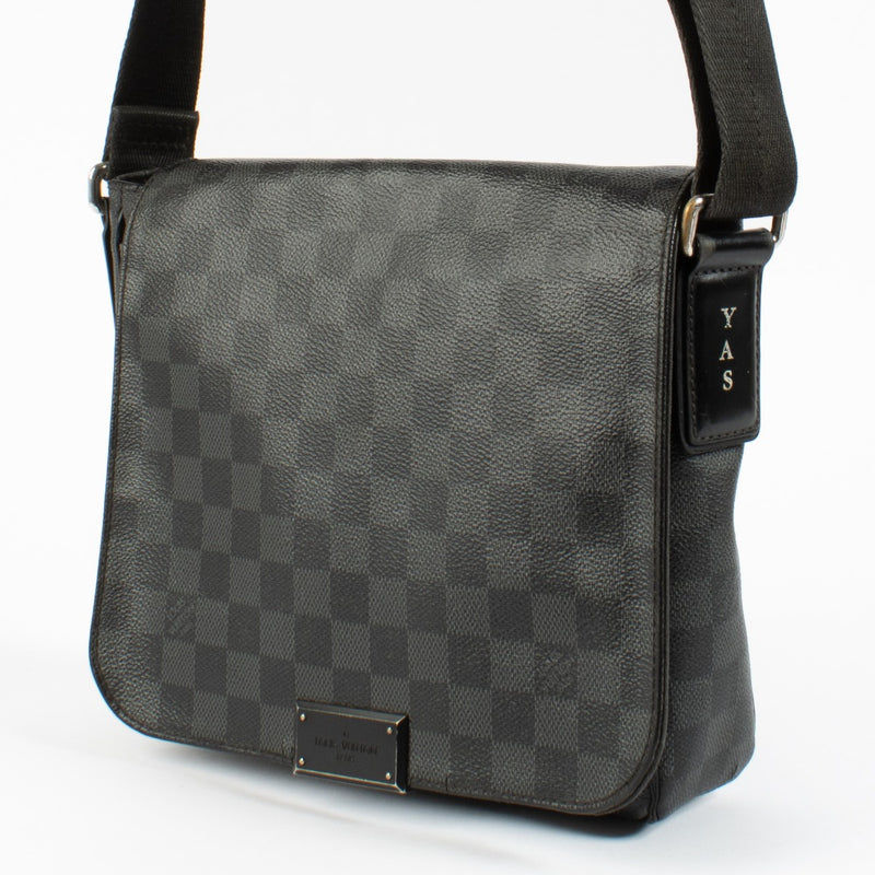 Louis Vuitton Damier Graphite District PM Messenger Bag