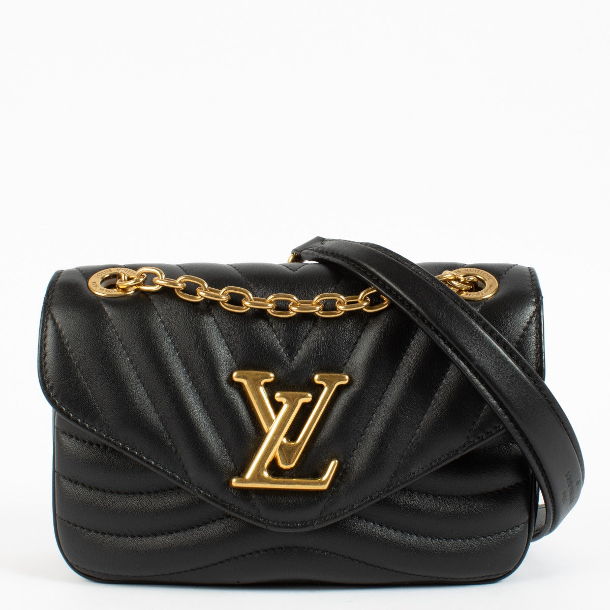 Louis Vuitton Black New Wave Chain PM Bag