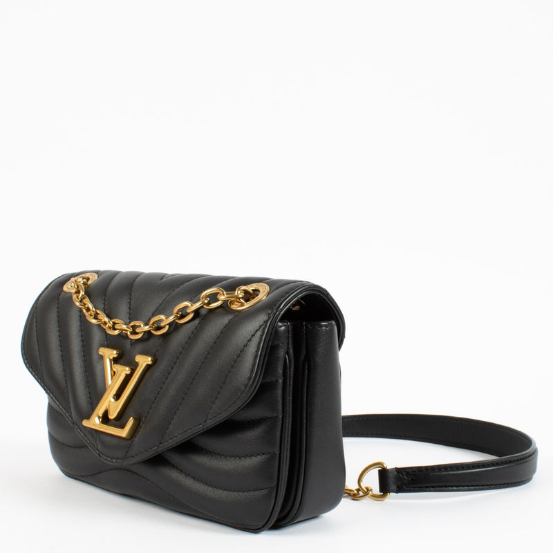 Louis Vuitton Black New Wave Chain PM Bag