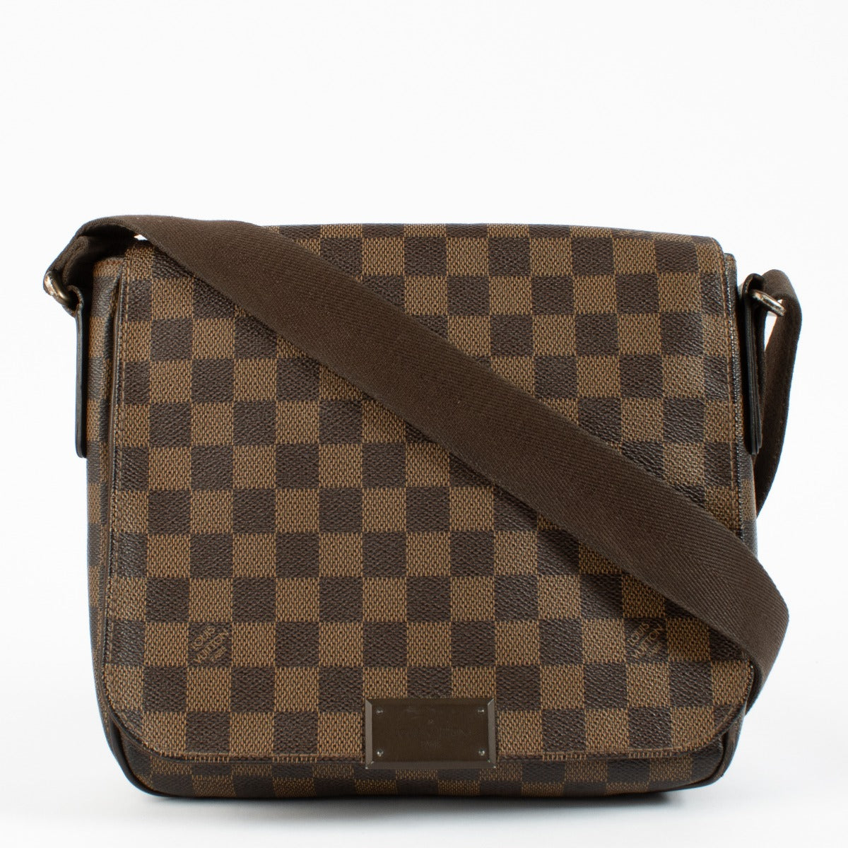 Sac bandoulière Louis Vuitton Damier Ebene District PM