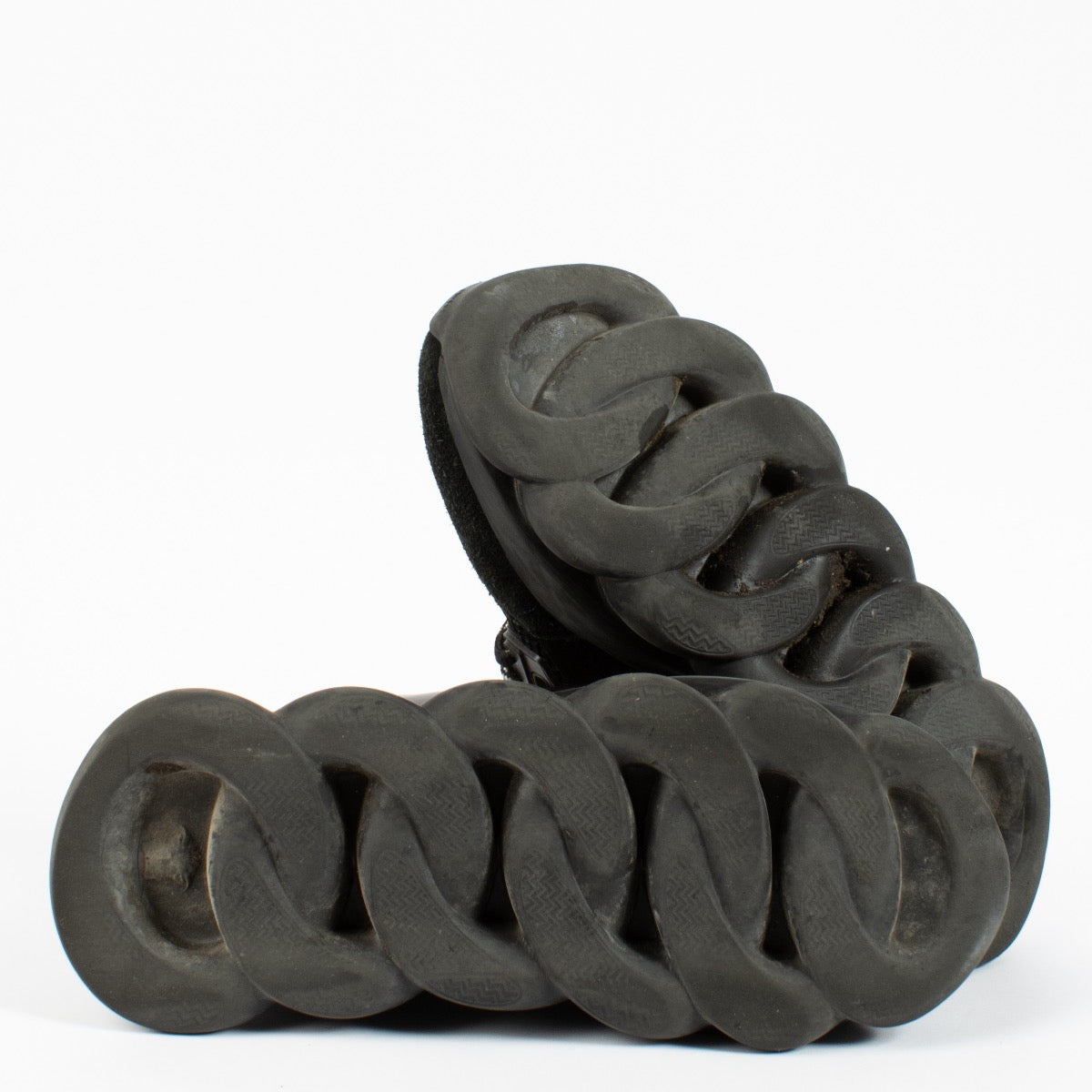 shop 100% authentic second hand Versace Black Chain Reaction Sneakers on Labellov.com