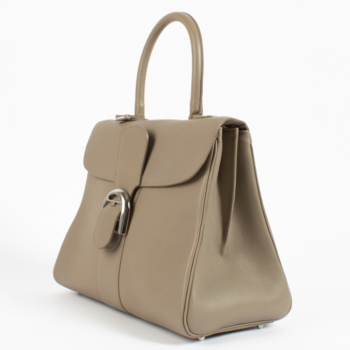 Delvaux Tourterelle Sellier Brillant MM