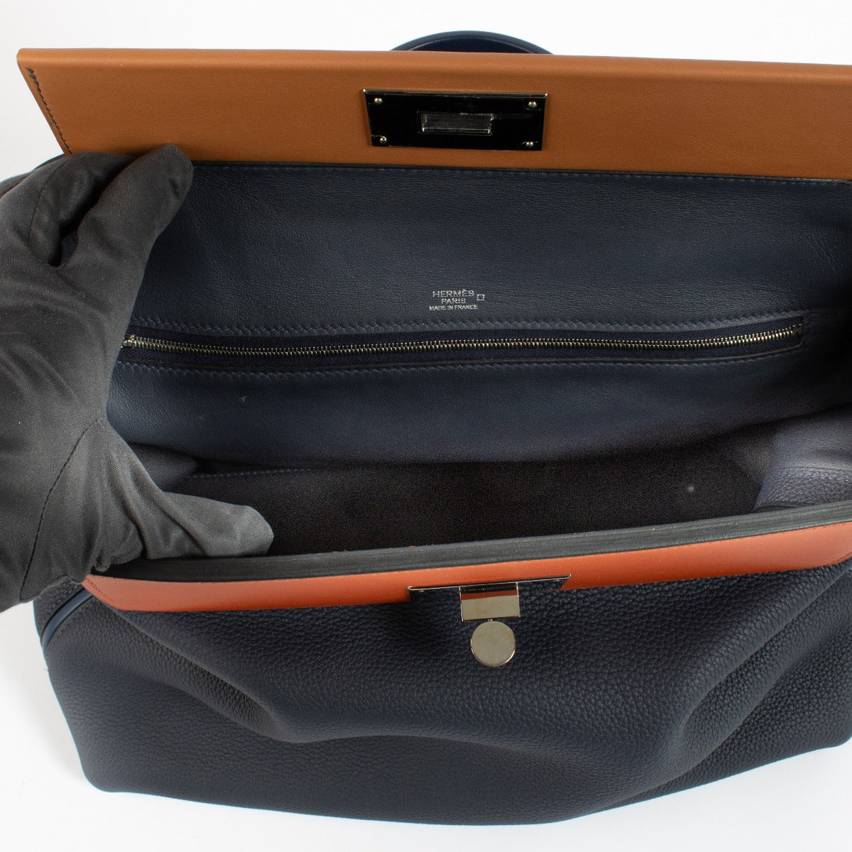 Hermès 24/24 35 Patchwork Togo/Swift/Alligator PHW