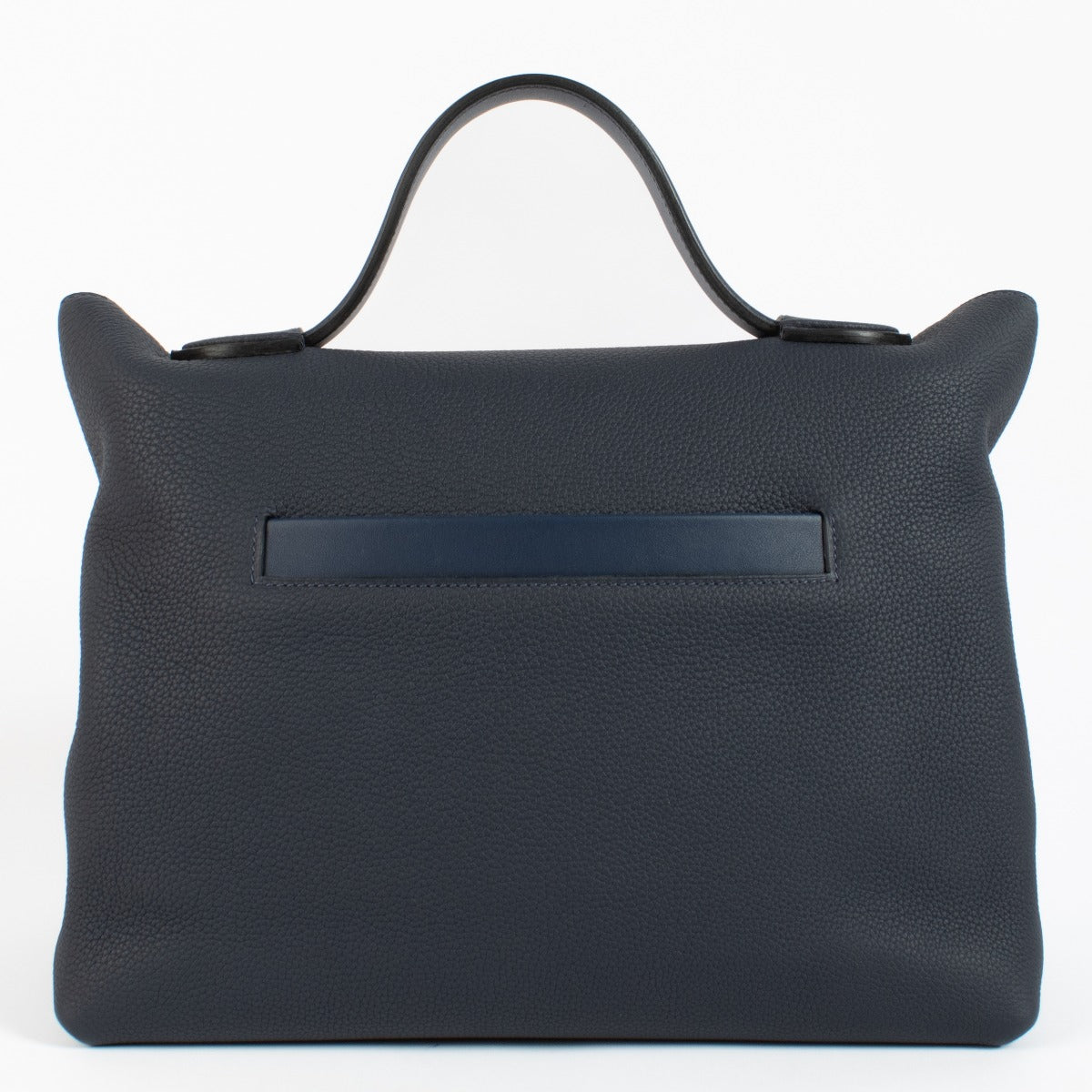 Hermès 24/24 35 Patchwork Bleu Nuit/Navy/Marine/Gold/Terre Battue Togo/Swift/Alligator Palladium Hardware