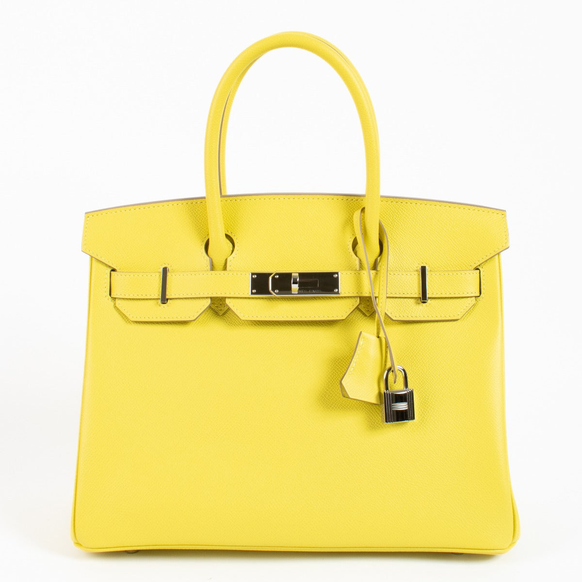 Hermès Birkin 30 Lime Epsom PHW