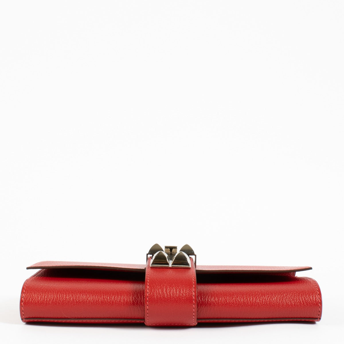 Hermès Pochette Medor 23 Rouge Casaque Chèvre Mysore PHW