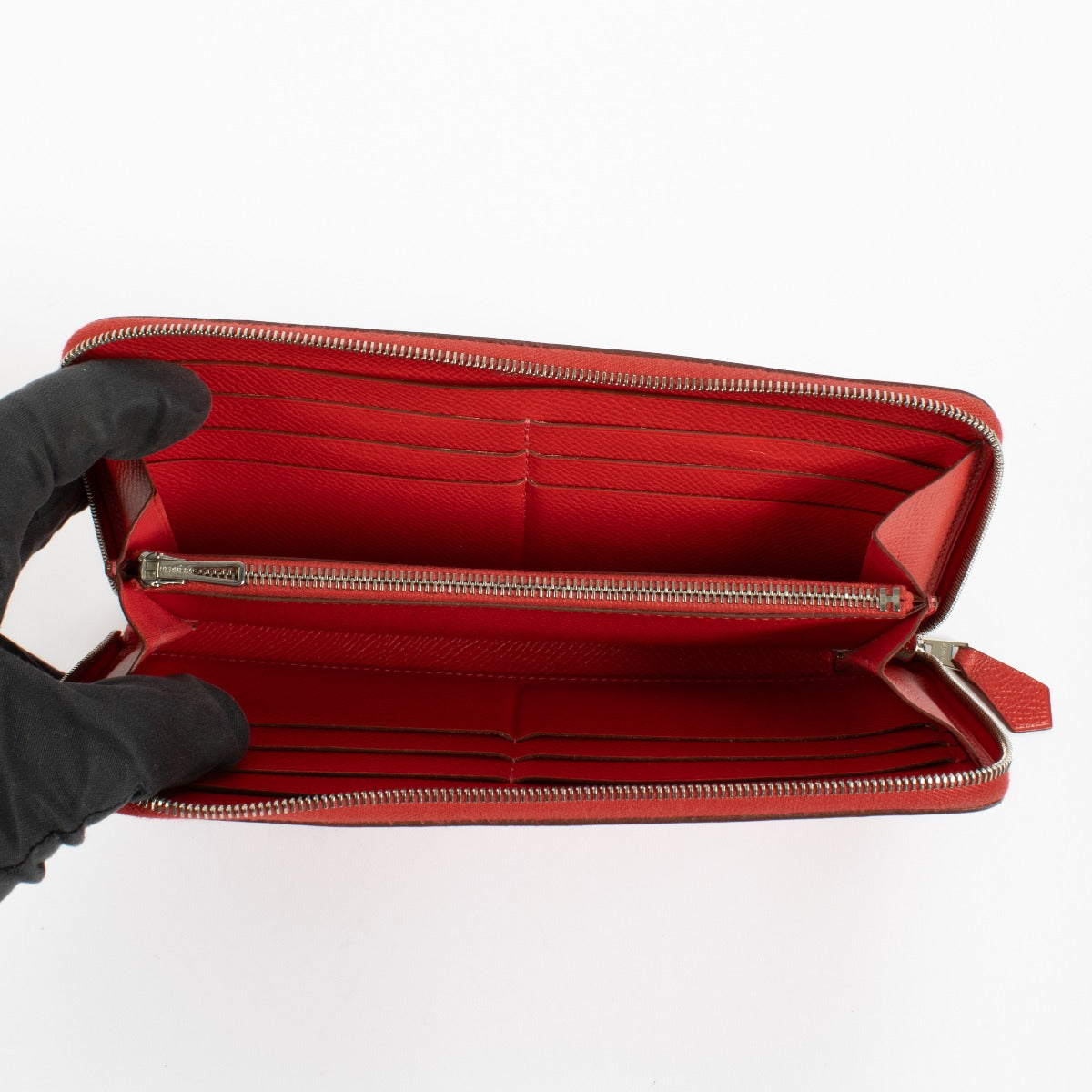 Hermès Bougainvillier Epsom Azap Classique Wallet