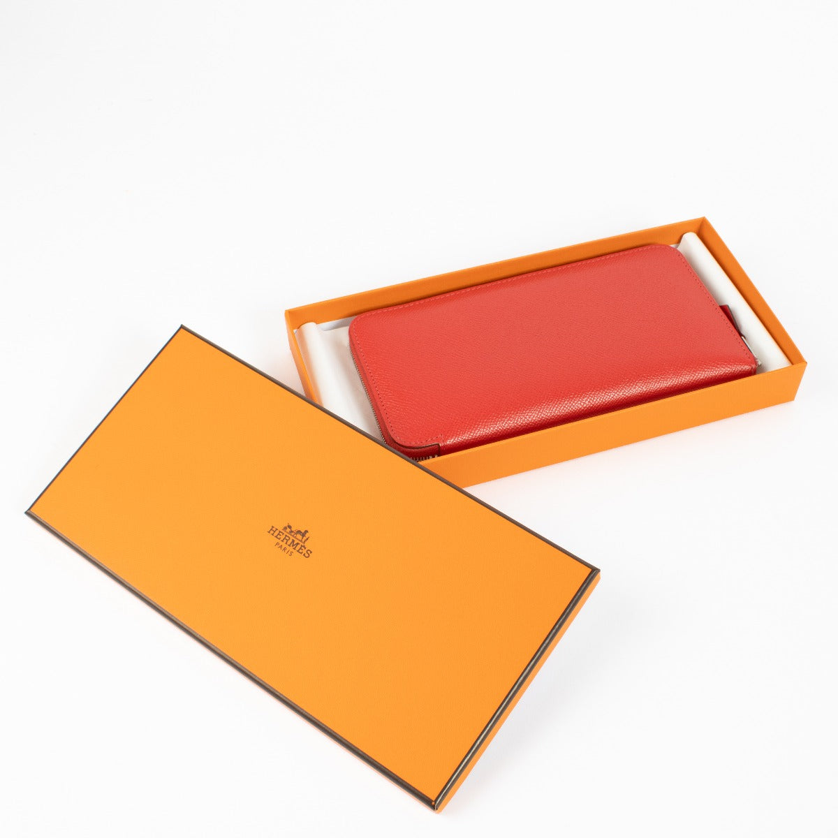 Hermès Bougainvillier Epsom Azap Classique Wallet