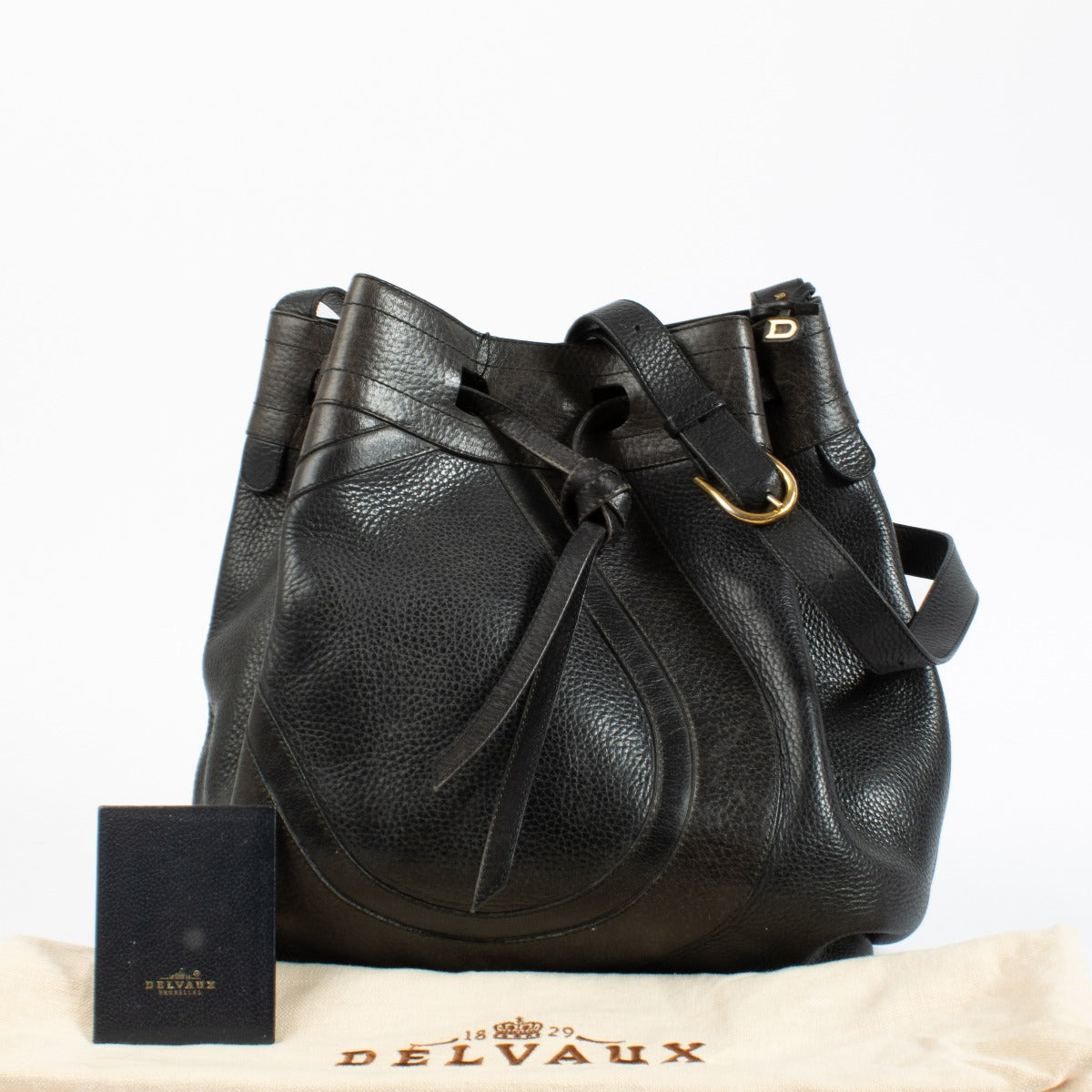 Delvaux Black Desert Crossbody Bag